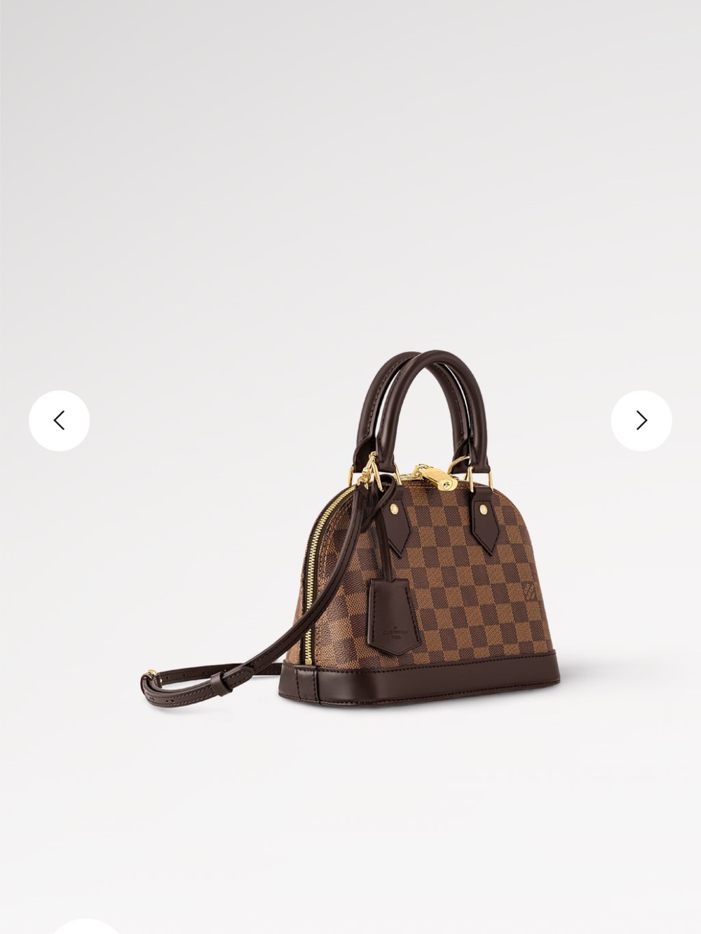 Louis Vuitton Alma BB Ebene